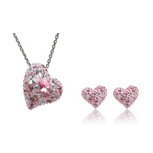 Swarovski 水晶吊坠 耳环